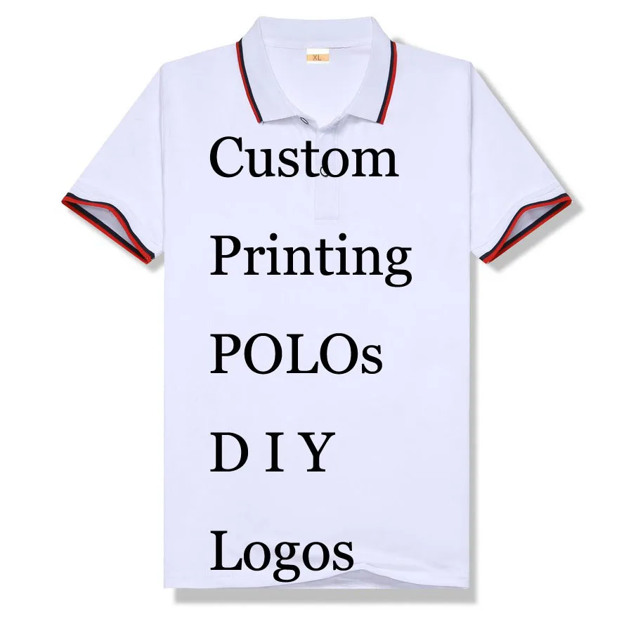 Рубашки поло в полоску мужские рубашки на заказ печать вашего собственного