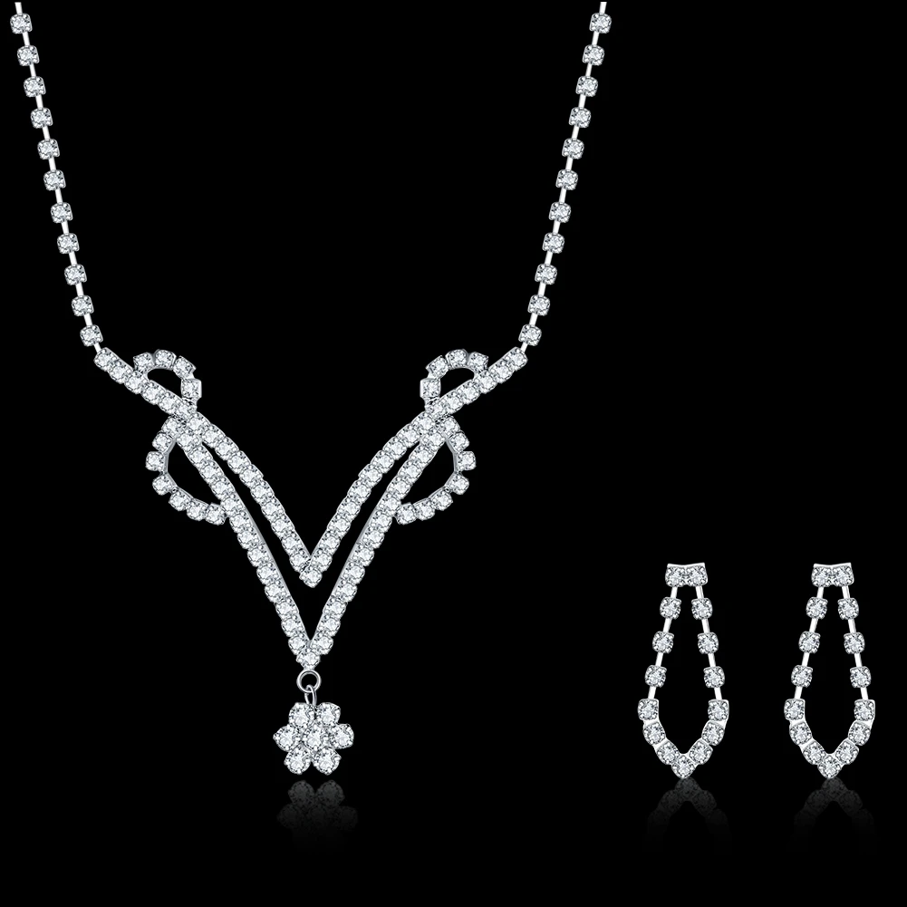 Набор ювелирных изделий bijoux femme набор с серебряным покрытием godki cc Dahu Rico |