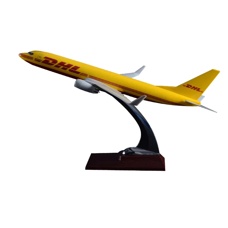 16 см 32 47 Boeing 737 DHL с трёхмерными чертёжами металла Смола самолет Экспресс