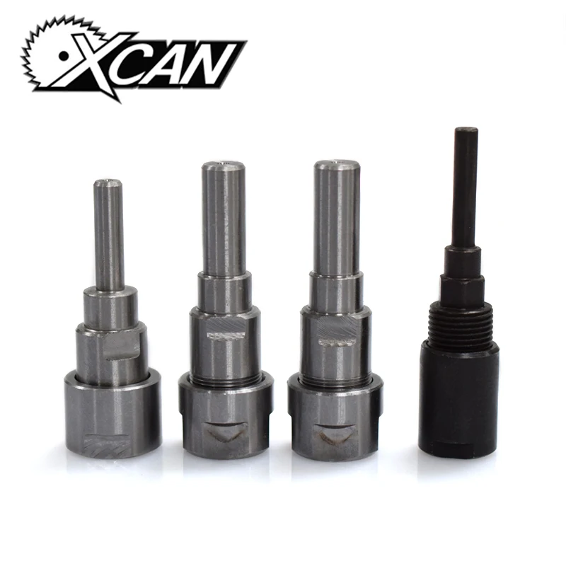 XCAN 1 шт. 6,35/8/12/12,7 мм хвостовик фрезы для контурной обработки цанговый расширение стержня для гравировка мини фрезерный станок с ЧПУ для резки державки Расточного оправкы
