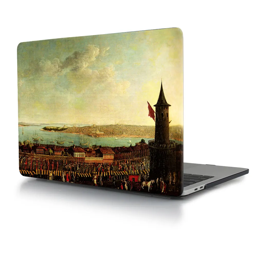 Жесткий чехол для Apple MacBook Air Pro retina 13 15 с/без сенсорной панели A1706 A1707 A1990 A1989