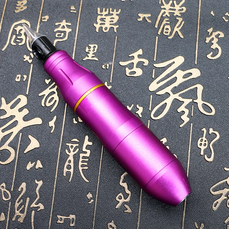 Pro татуаж Pen машина Татуировка MachineTattoo питания с Клип шнур PTM4321