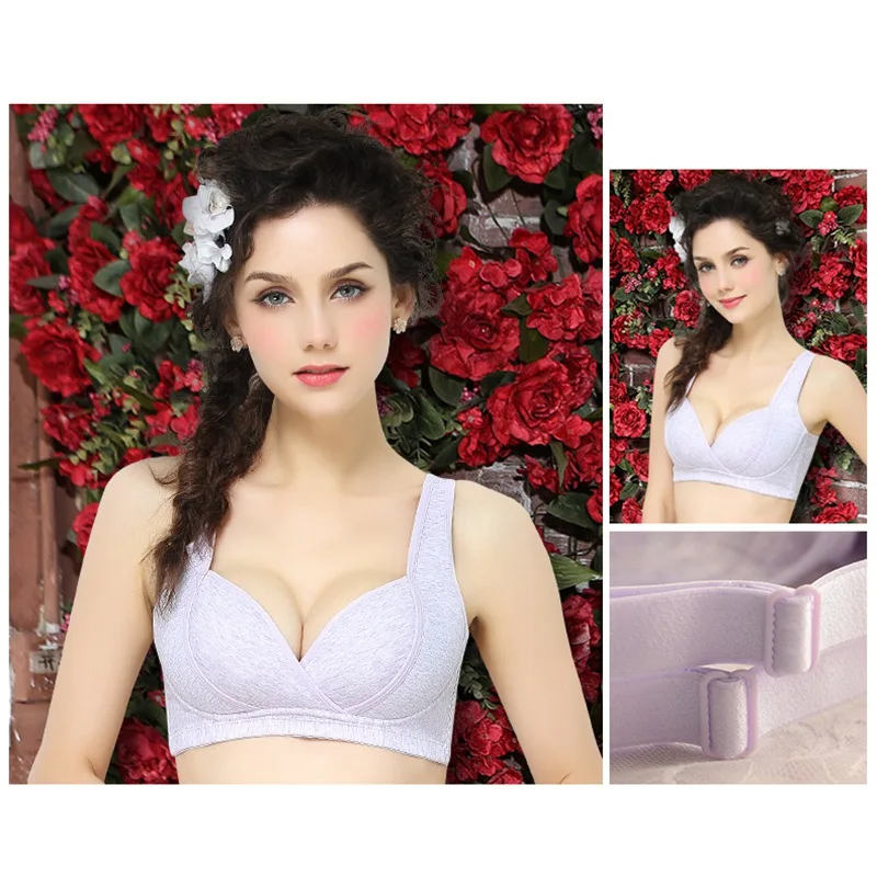 Бюстгальтер для грудного вскармливания беспроводной бюстгальтер беременных