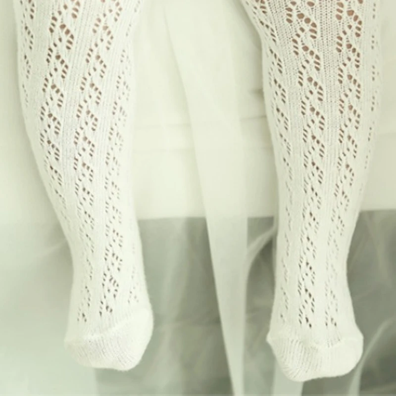 MYUDI однотонные белые розовые хлопковые леггинсы для маленьких девочек летние