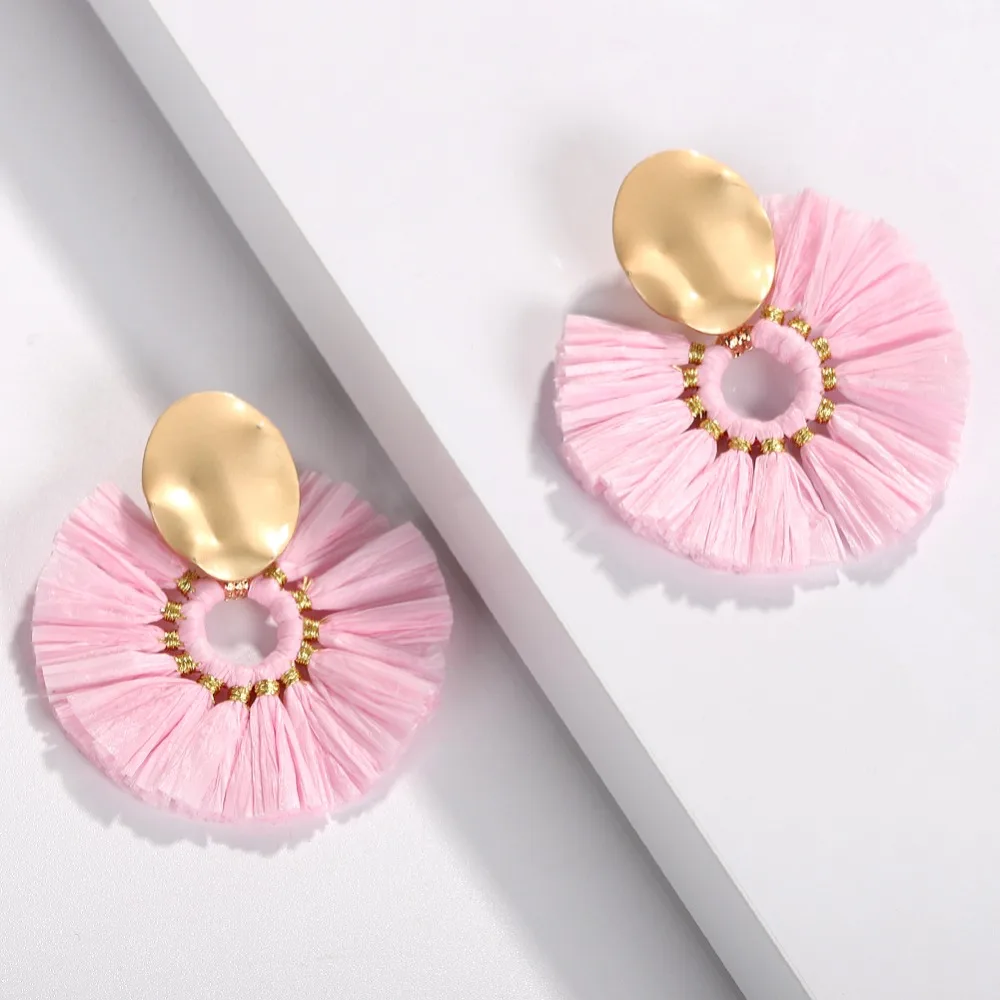 Miwens 2019 Mujer Moda цветок растение свадебная брошь серьги гвоздики в форме Богемия Для