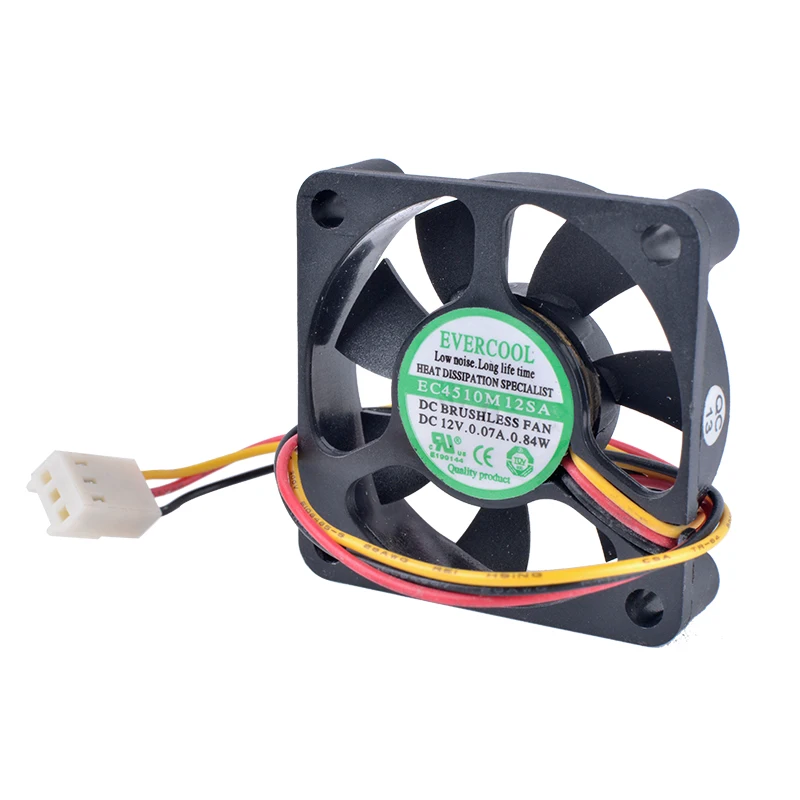 Φ EC4510M12SA 4510 45 мм вентилятор 4 5 см 45x45x10 12 В 0.07A компьютер процессор|Кулеры и системы