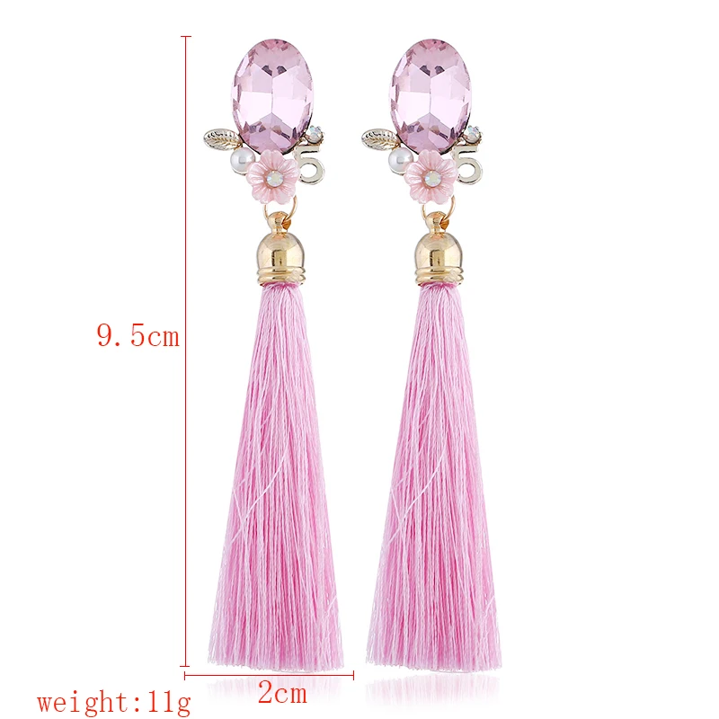 Модная круглая Хрустальная Цветочная синяя Розовая белая цветная шелковая ткань