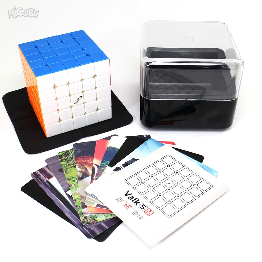 Valk5M Valk5 M 5x5x5 Магнитный скоростной Куб 5x5 Valk5 Cubo Magico WCA соревнования кубики Игрушка Головоломка MoFangGe QiYi магниты