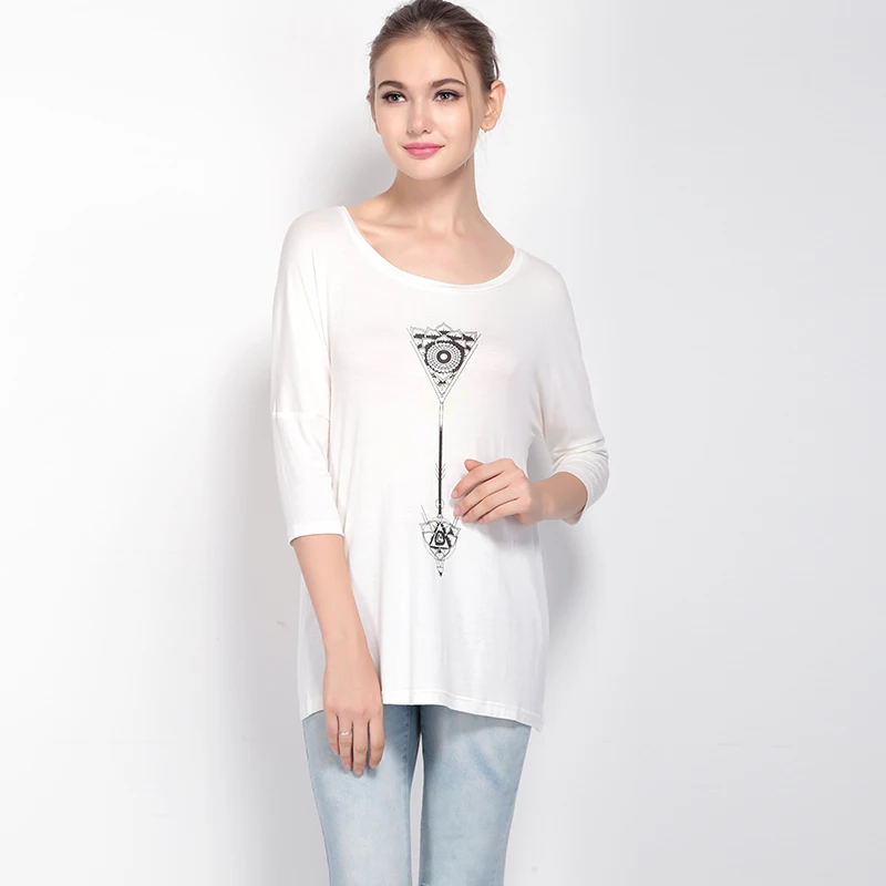 МОЙ MAYAASOS 2017 Новый Женщин Летняя Мода Этническая Отпечатано Случайные Свободные