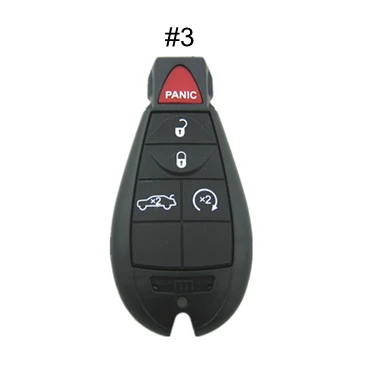 Корпус ключа для Chrysler Jeep Dodge 4 + 1 кнопочный 2 шт./лот | Автомобили и мотоциклы