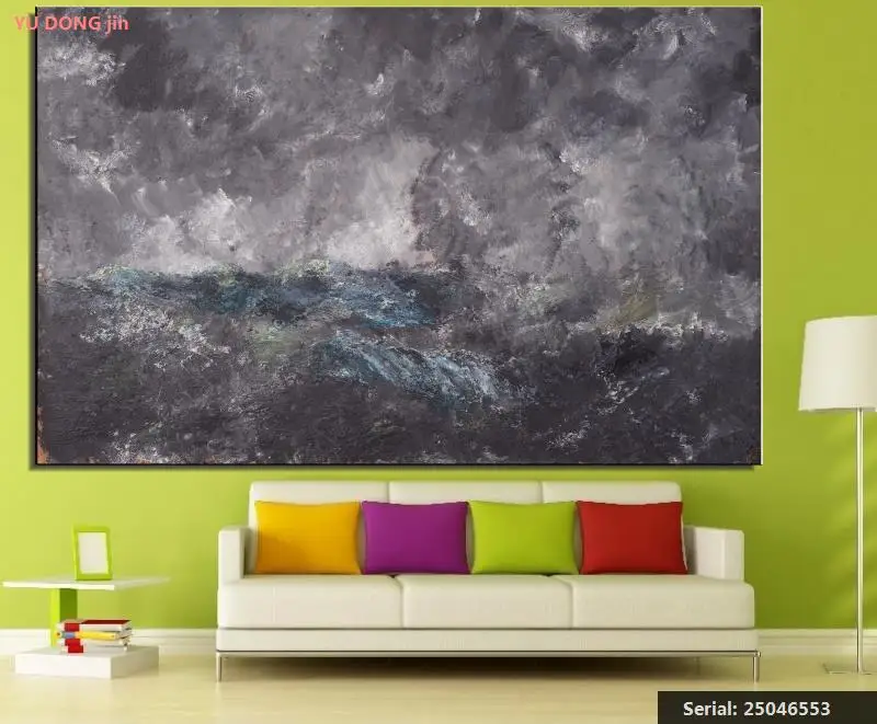 August Strindberg Still life Abstract oil Painting Drawing art Spray Unframed Canvas technical scarf miniature brass25046553 | Дом и сад