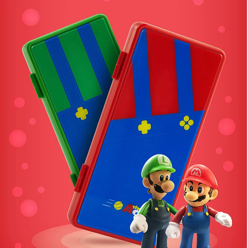 Для nintendo Switch Let's Go водонепроницаемый футляр для игровых карт 16 NS игровые карты и 2 Micro SD карты памяти spatoon2 стеклянная коробка для хранения