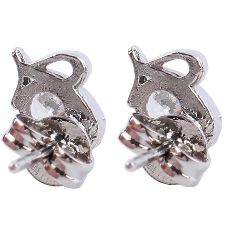 Серьги-пусеты серебристого цвета для женщин и девочек 1 пара подарок на день