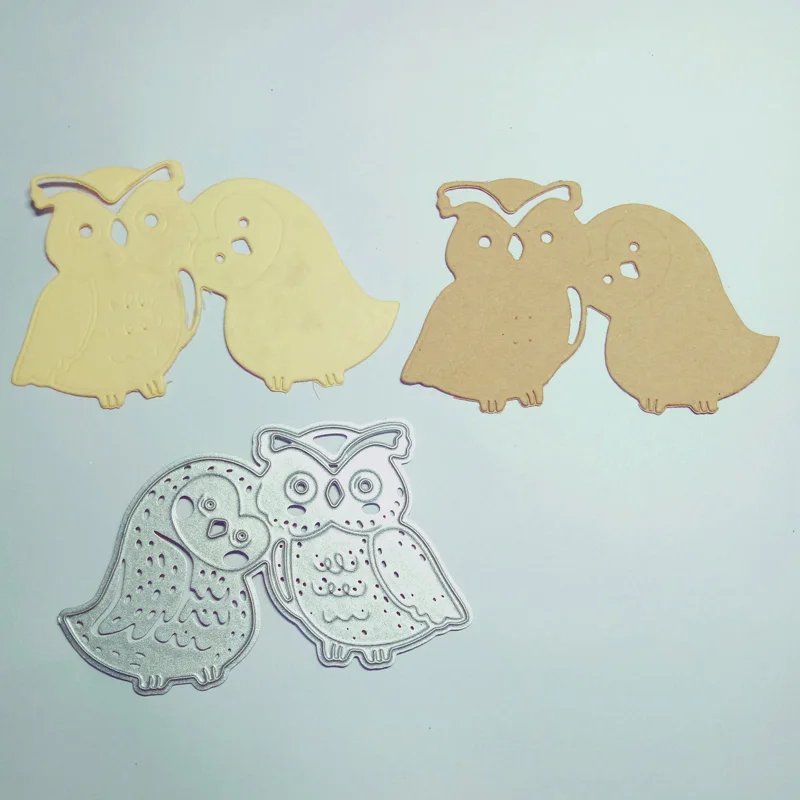 Сова прозрачные штампы для стального тиснения нож трафареты формы металла резки
