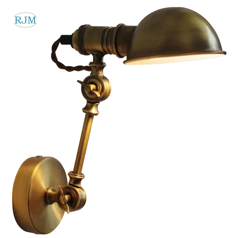 Светильник в американском стиле для загородной стены железная Античная