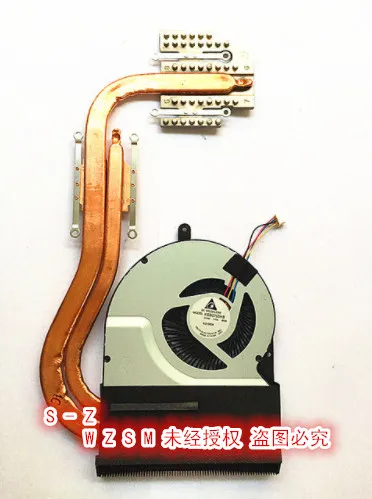 Новый и оригинальный кулер WZSM для ноутбука ASUS N56 N56VM N56VJ N56VZ N56DP N56V N76V N76 13NB0141AM0101 |