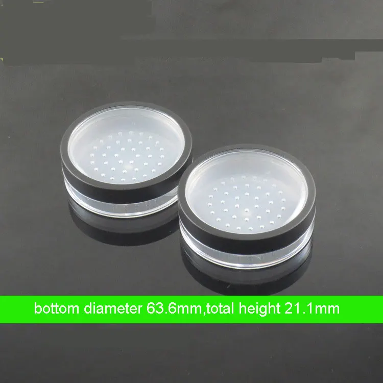 

300pcs/lot High Quality 20ml Empty Beauty Makeup Case Loose Powder Jar 20g Travel Containers AS Lid Powder Box maquiage machine
