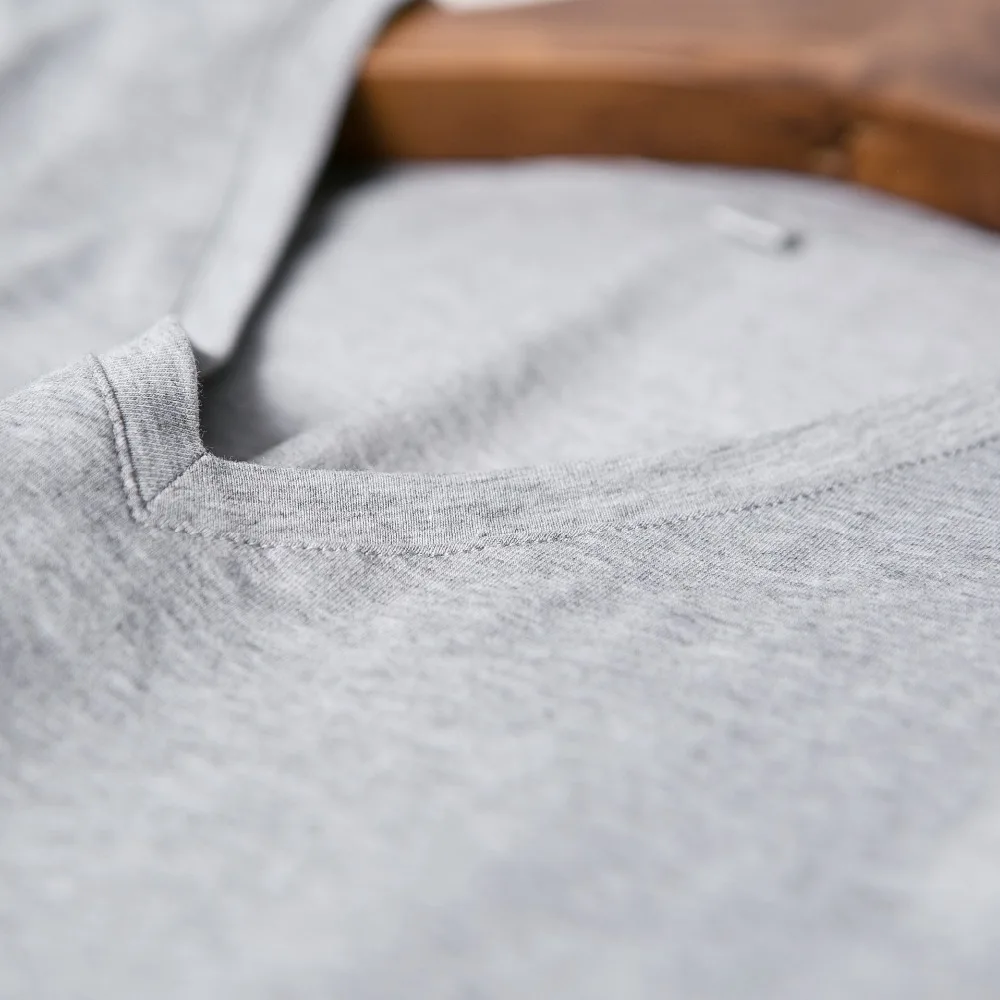 3 шт./упаковка Мужская хлопковая футболка с V-образным вырезом | одежда