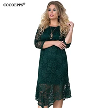 COCOEPPS бархатные платья Женская одежда размера плюс 5XL 6XL вечерние платья больших размеров женская одежда больших размеров