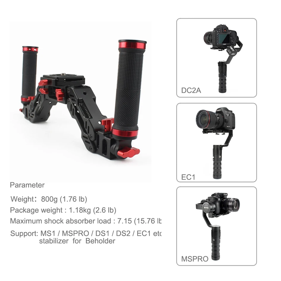 Beholder стабилизатор Z-axis пружинный рычаг 7,15 кг ручка F MS1/MSPRO/DS1/DS2/EC1/DS2A
