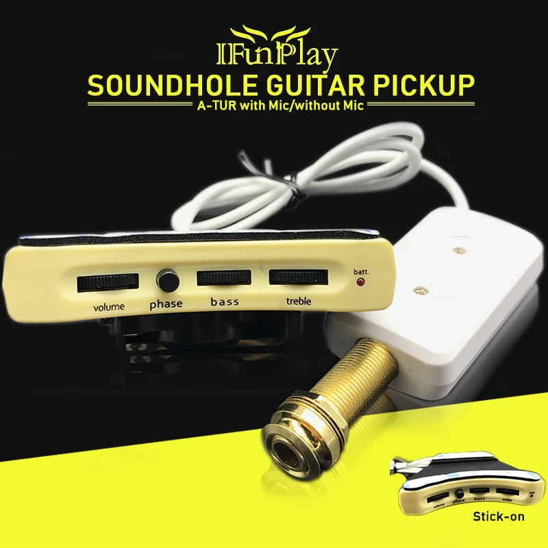 Гитара Soundhole серия Acostic гитара звукосниматель пьезо A-TUR народная гитара ra Soundhole эквалайзер с микрофоном пьезо звукосниматель