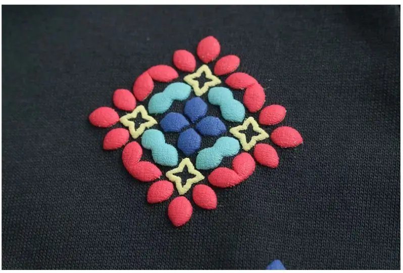 HCBLESS Новинка лета 2019 женская футболка с короткими рукавами объемная текстура