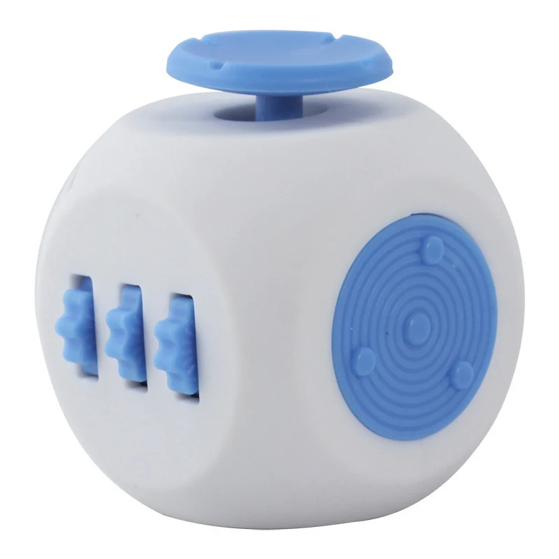 Mini Fidget Cube Toy Vinyl Desk Finger Toys Squeeze Fun Stress Reliever 3.3cm High Quality Antistress Cubo |