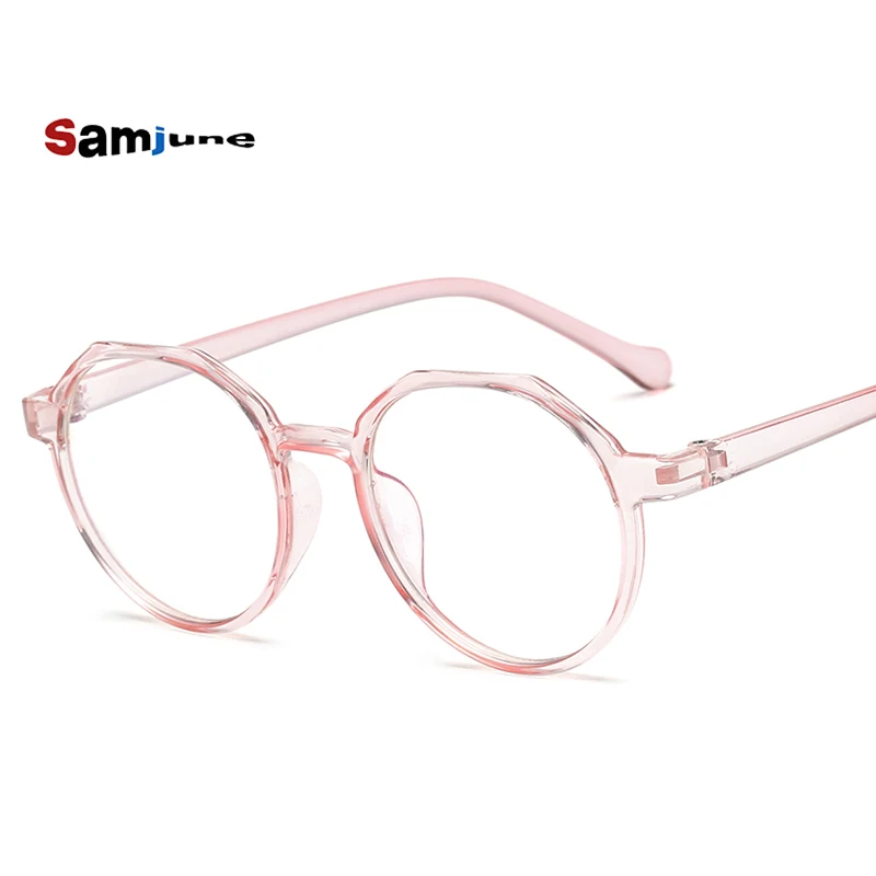 Women men Round Glasses frame Female Brand Designer gafas De Sol Spectacle Plain Gafas eyeglasses eyewear for women | Аксессуары для
