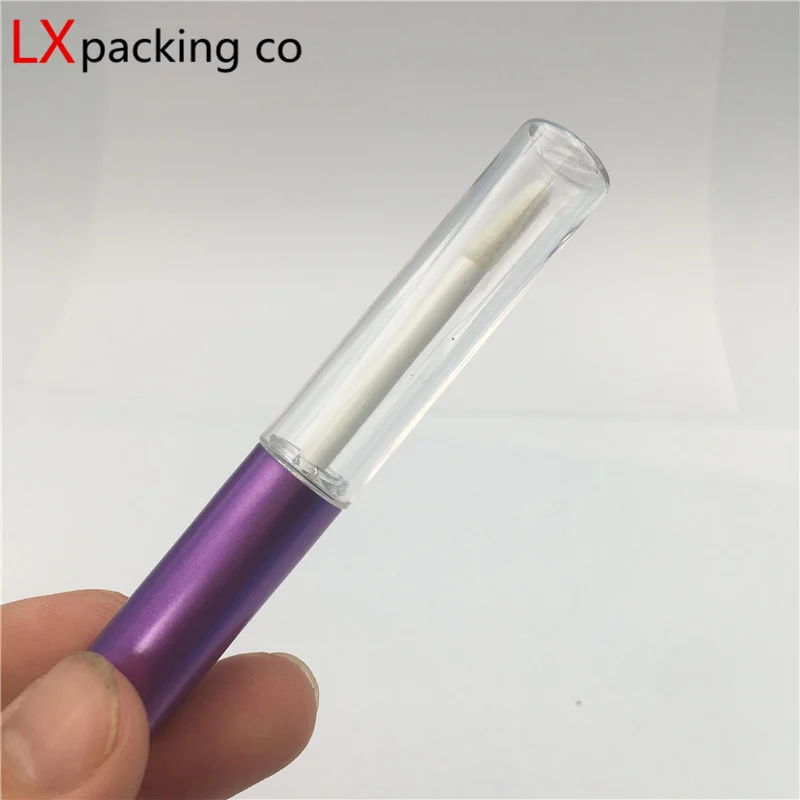 50 шт в наборе 5 мл красный фиолетовый Золотая прозрачная Пластик блеска для губ