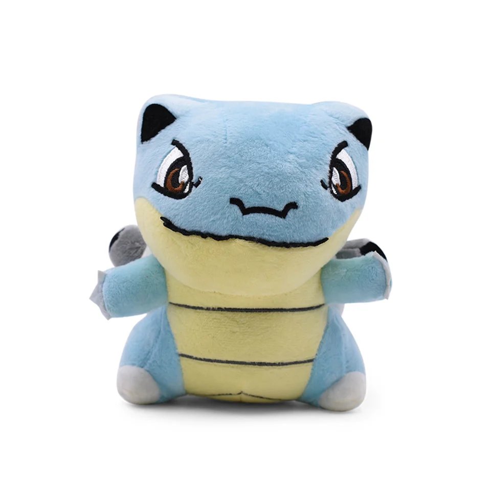 12-22 см милые чармандер алола льдом Vulpix Blastoise Haunter Tyranitar Furret Salamence Мягкие плюшевые игрушки аниме чучела кукла японская - Цвет: Blastoise