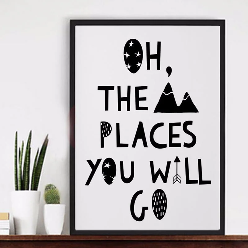 

oh the places you will go canvas posters and prints canvas art pop , travel theme nursery, toddler girl or boy room art