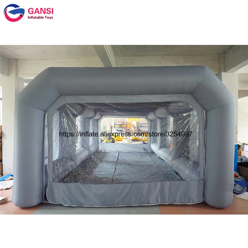 Портативная Автомобильная покраска б/у покрасочная кабина для продажи надувная