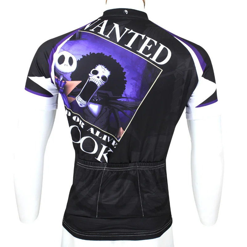 Велосипедная рубашка Брук черные Мультяшные велосипедные Джерси 3xl велосипедная