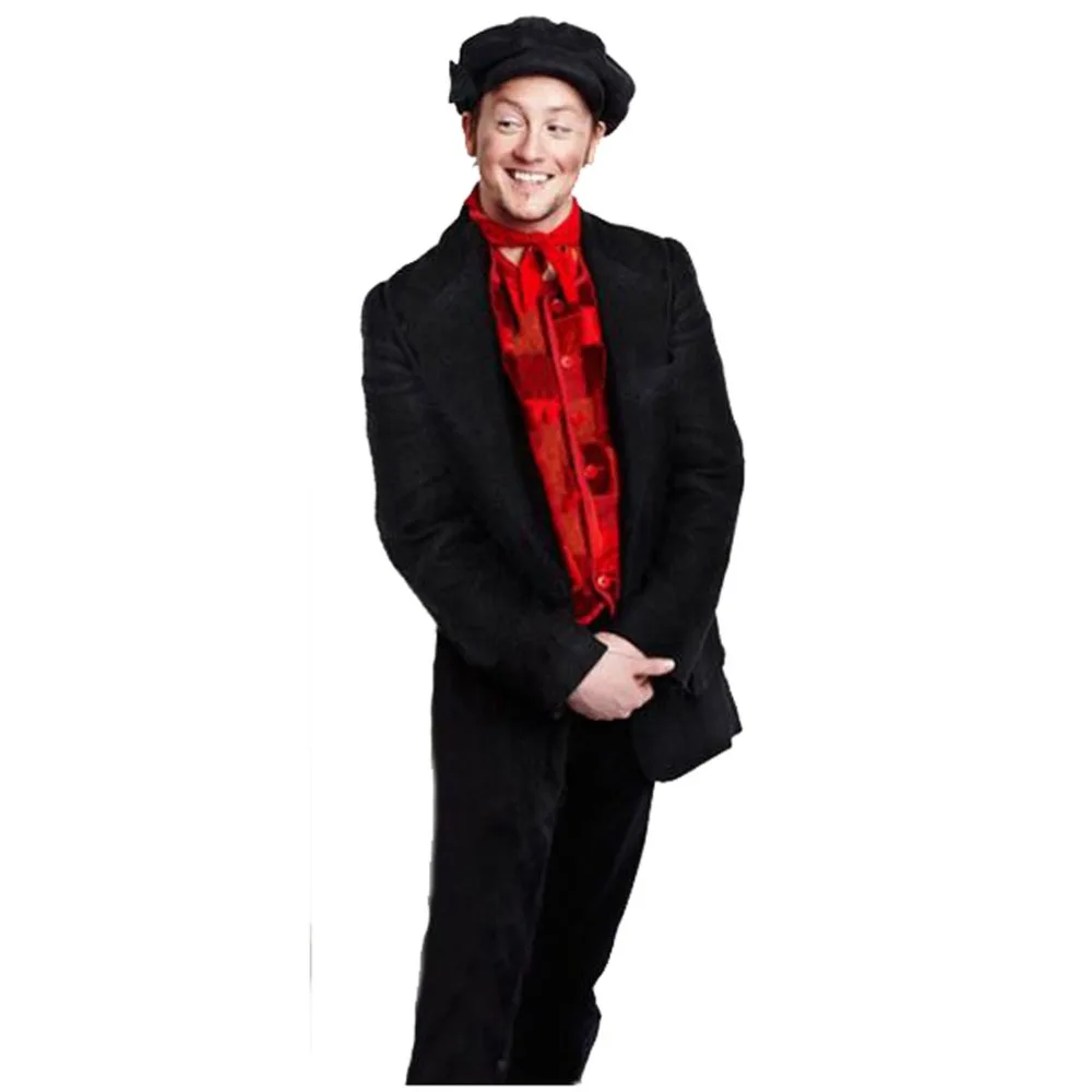 2018 маскарадный костюм Мэри Поппинс Берт | Тематическая одежда и униформа
