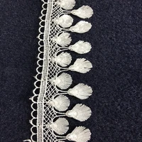hot sale purified water soluble embroidery lace necklace clothing materials lace accessories 5 5 cm wide x5502