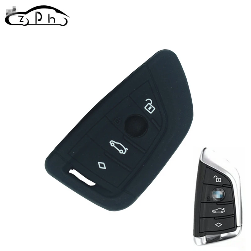 Силиконовый чехол для ключей от машины BMW F15 F16 F48 G30 F85 G11 M 2018 X1 X3 X4 X5 X6 35i 50i 1 2 5 7 Series с 4