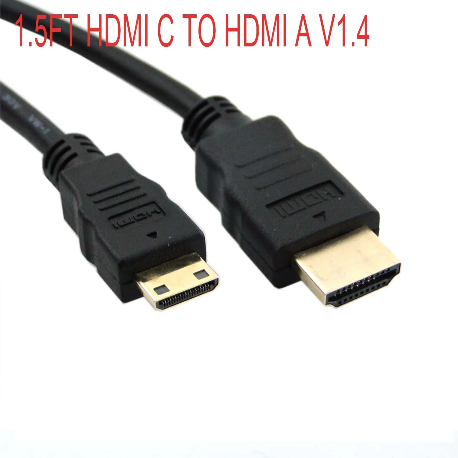 Mini HDMI-совместимый C штекер к A v1.4 HD кабель для Toshiba Camileo P20 P25 Z100 PA5012E PA5012U |
