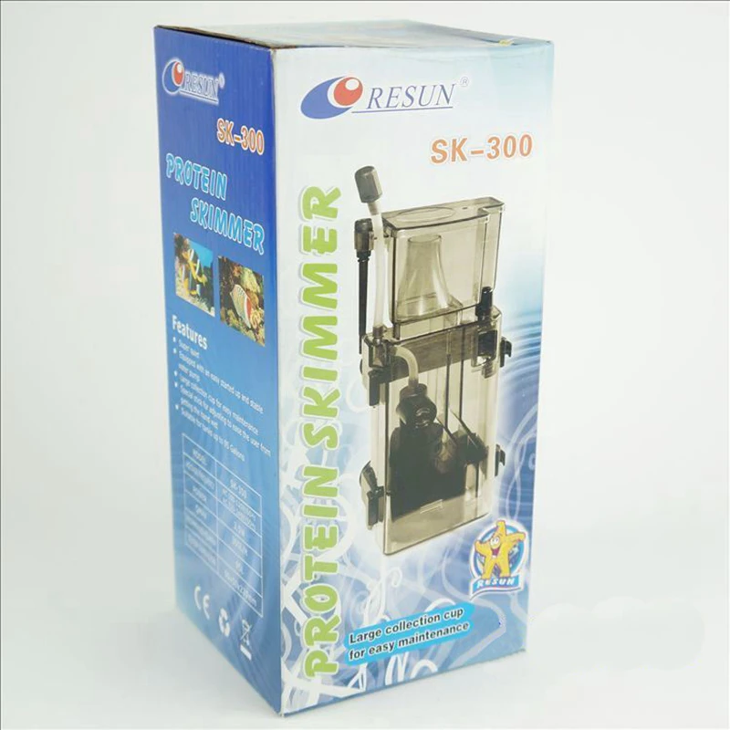 Настенный мини протеиновый скиммер для морских аквариумов размером менее 90 л