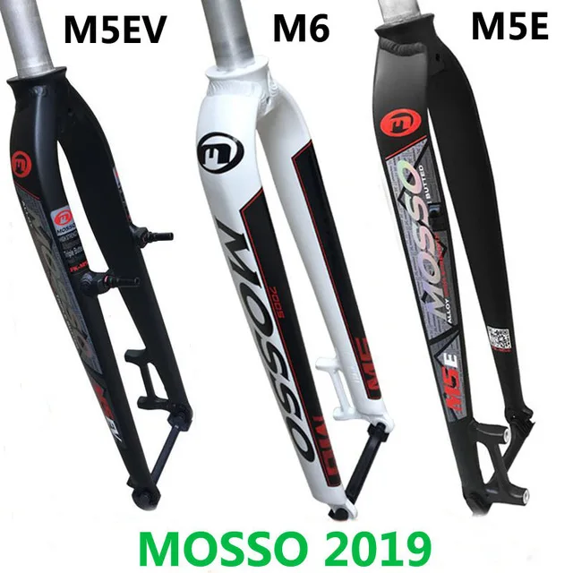 Новая модель Mosso M5 MD5 M5E M5EV M6 MTB вилка для горного велосипеда v + дисковый тормоз 26