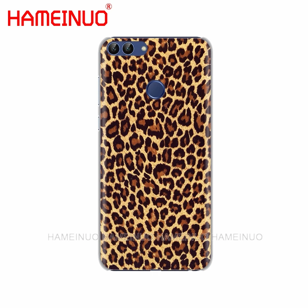 Чехол для мобильного телефона huawei Honor 7C Y5 Y625 Y635 Y6 Y7 Y9 2017 2018 Prime PRO с леопардовым