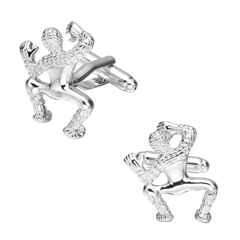 Серебряные запонки для мужчин MeMolissa бесплатная доставка модные медные с