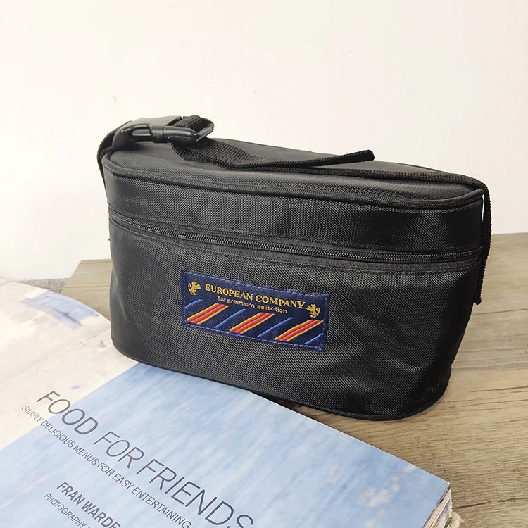 label 2 2L Портативная сумка для ланча изотермическая походная небольшая коробка термо сумка-холодильник еда напитки термоизолированная перевозчик сумка-холодильник - Цвет: label 2