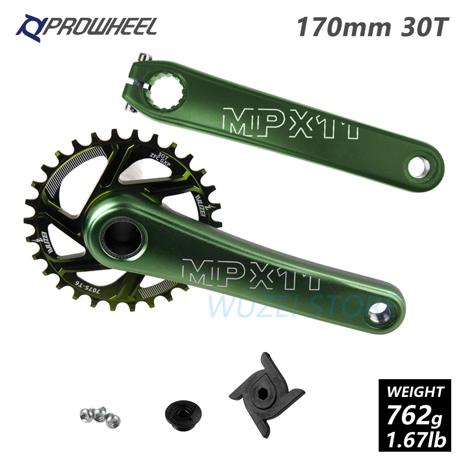 PROWHEEL MPX11 шатун для горного велосипеда 170 мм кривошипная Звездочка алюминиевый сплав mtb части велосипеда для SRAM GXP XX1 X9 XO X01