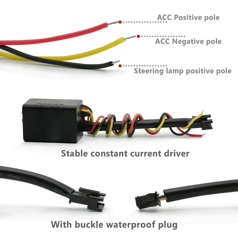 2 шсветодиодный Автомобильные светодиодные ленты для указателей поворота Audi A4 A5