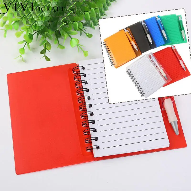 Vividcraft Корея Kawaii Канцелярские Пластик крышка Sketchbook Тетрадь для студентов