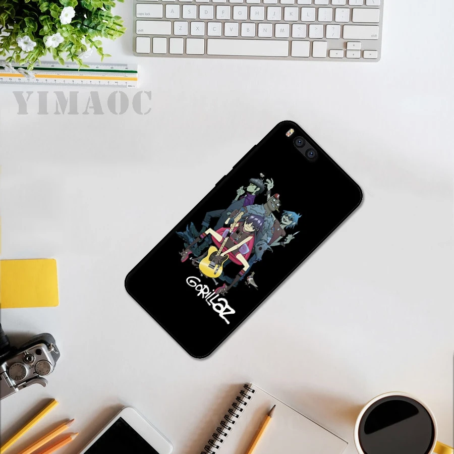 YIMAOC A23 Gorillaz Bands Soft Silicone Case for Xiaomi Redmi 6 Note 4X 4A 5A 5 Plus MiA1 A2 Pro Lite Mi 8 A1 |