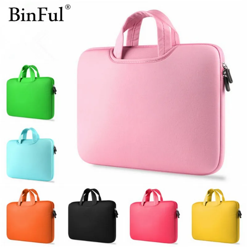 Сумка BinFul для ноутбука 11 дюймов 12 13 14 15 6 чехол ультрабука Mac Dell Samsung Asus Toshiba Surface