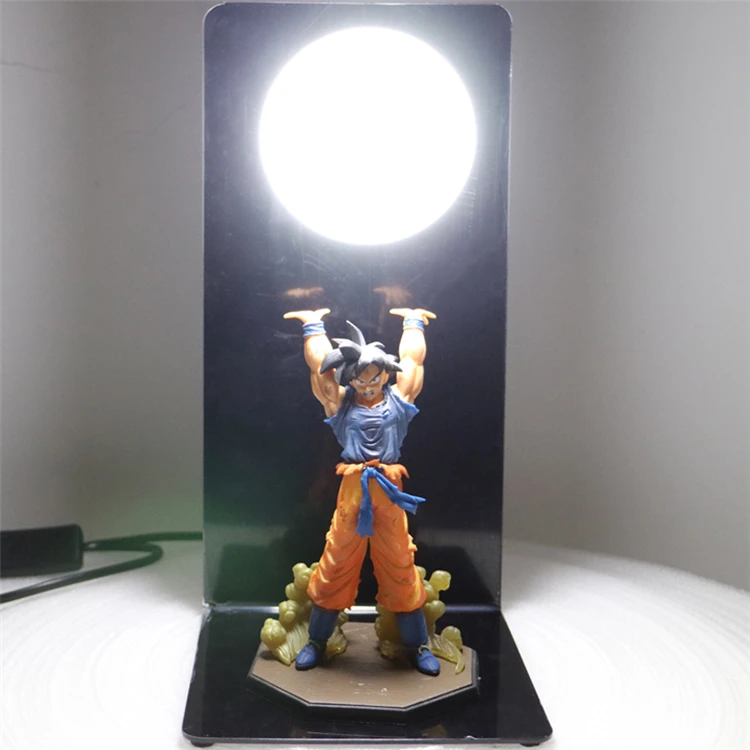 Dragon Ball Z лампа Сон Гоку сила бомбы Luminaria для маленьких детей СВЕТОДИОДНЫЙ Ночник детская прикроватная декоративная настольная лампа
