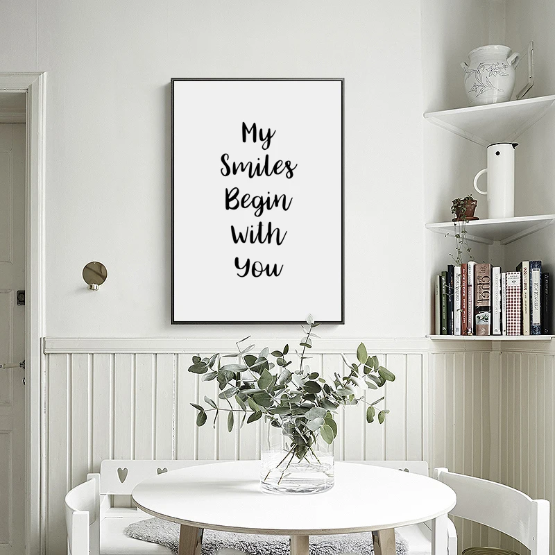 Декоративная Настенная картина Gohipang рисунок акварелью цветами искусством