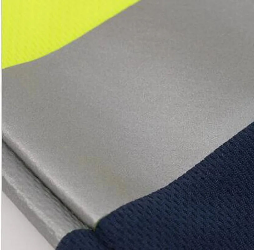 

Safety Work polo shirt reflective High Visibility Long Sleeve Polo workwear Shirt